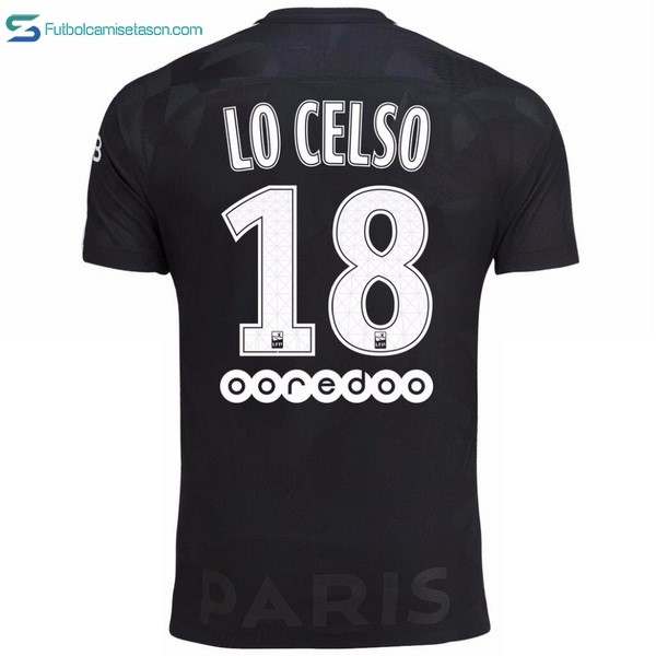 Camiseta Paris Saint Germain 3ª Lo Celso 2017/18